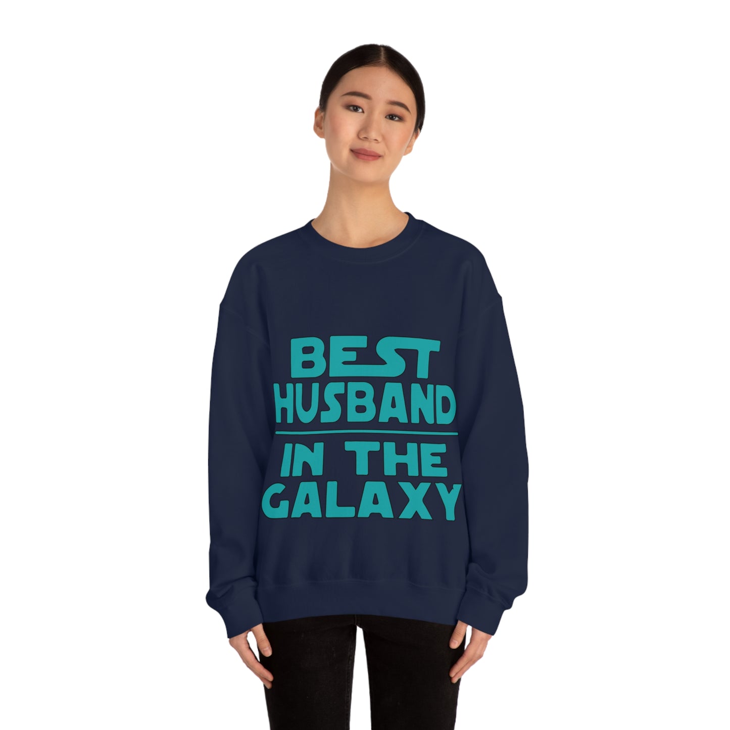 Best Husband in the galaxy Crewneck Sweatshirt