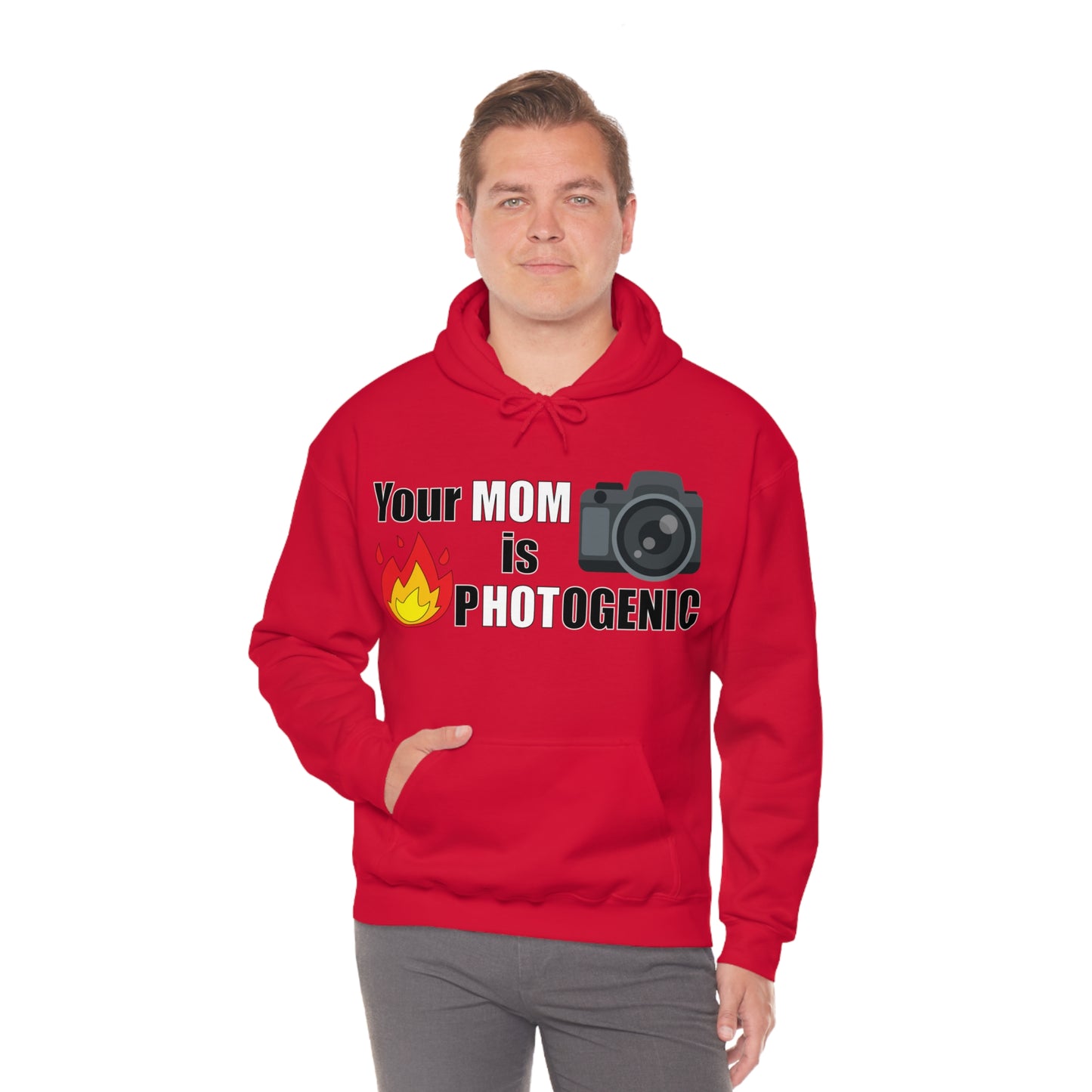 Your Mom is pHOTogenic Hot Hoodie