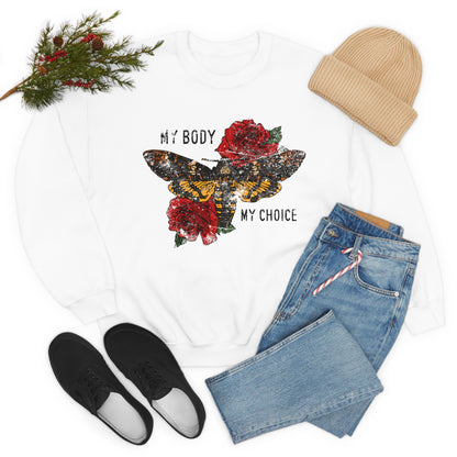 My Body My Choice Crewneck Sweatshirt