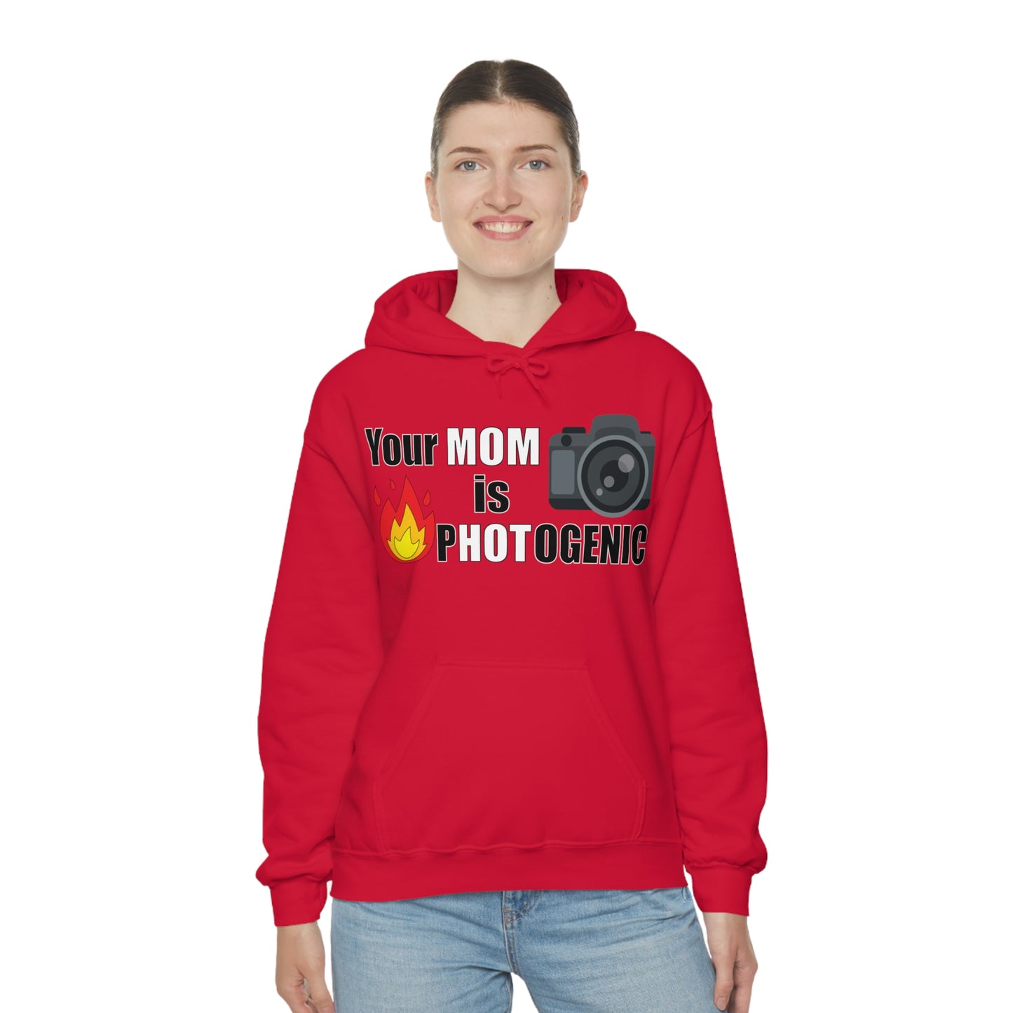 Your Mom is pHOTogenic Hot Hoodie