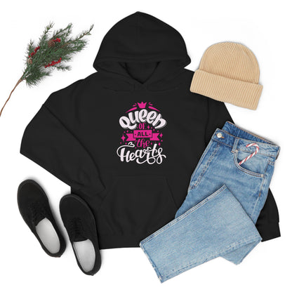 Queen of All The Hearts Hoodie