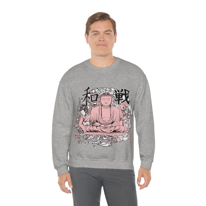 Pink Buddha Crewneck Sweatshirt