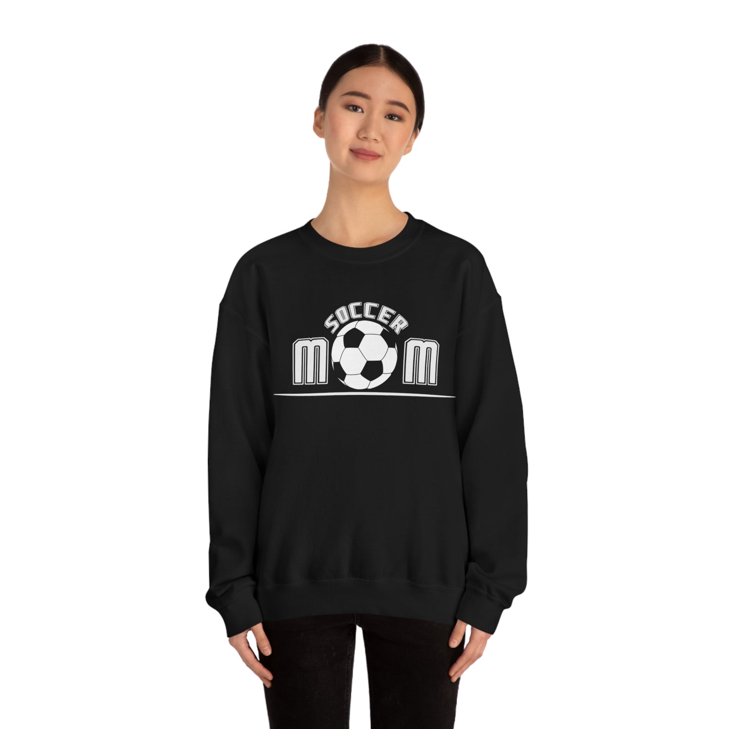 Mom - Soccer Crewneck Sweatshirt