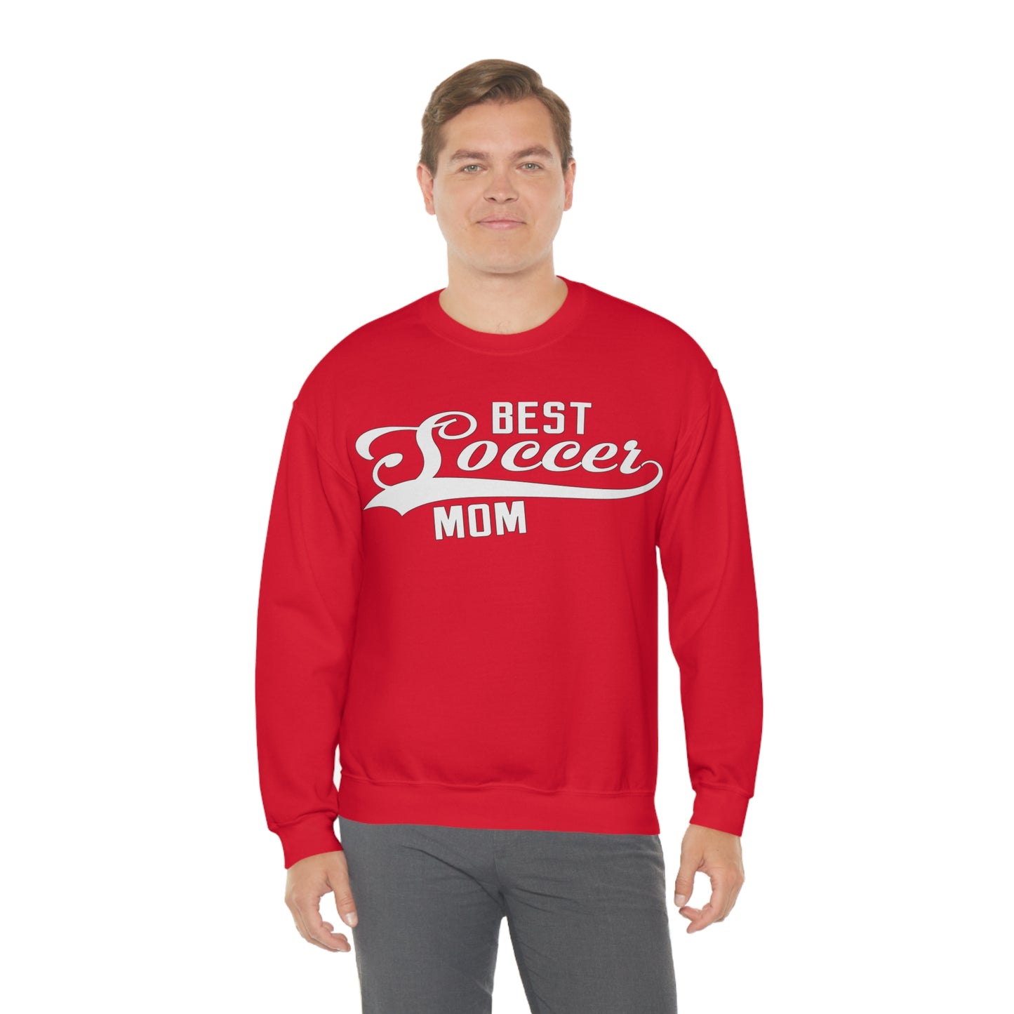 Best-soccer mom Crewneck Sweatshirt