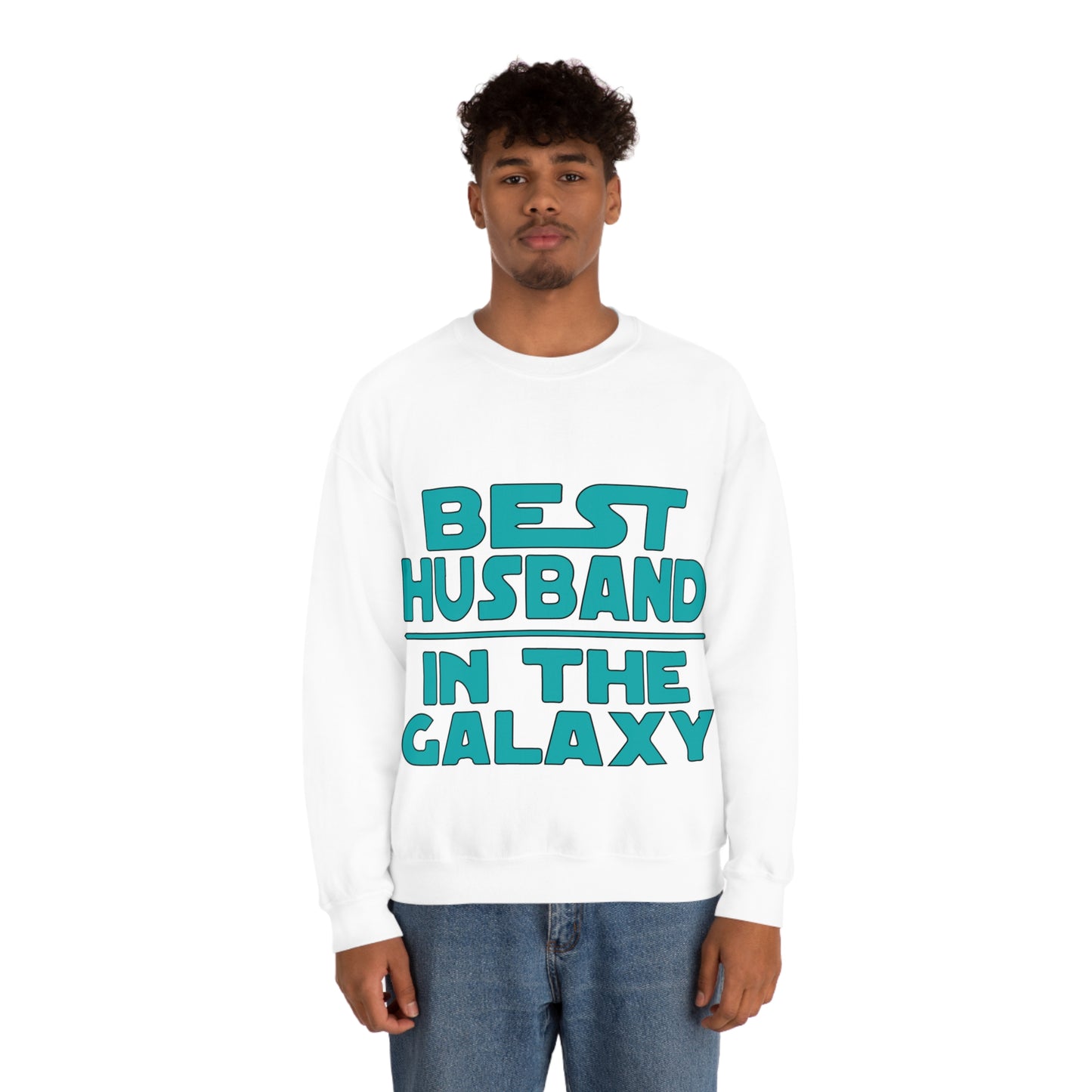 Best Husband in the galaxy Crewneck Sweatshirt