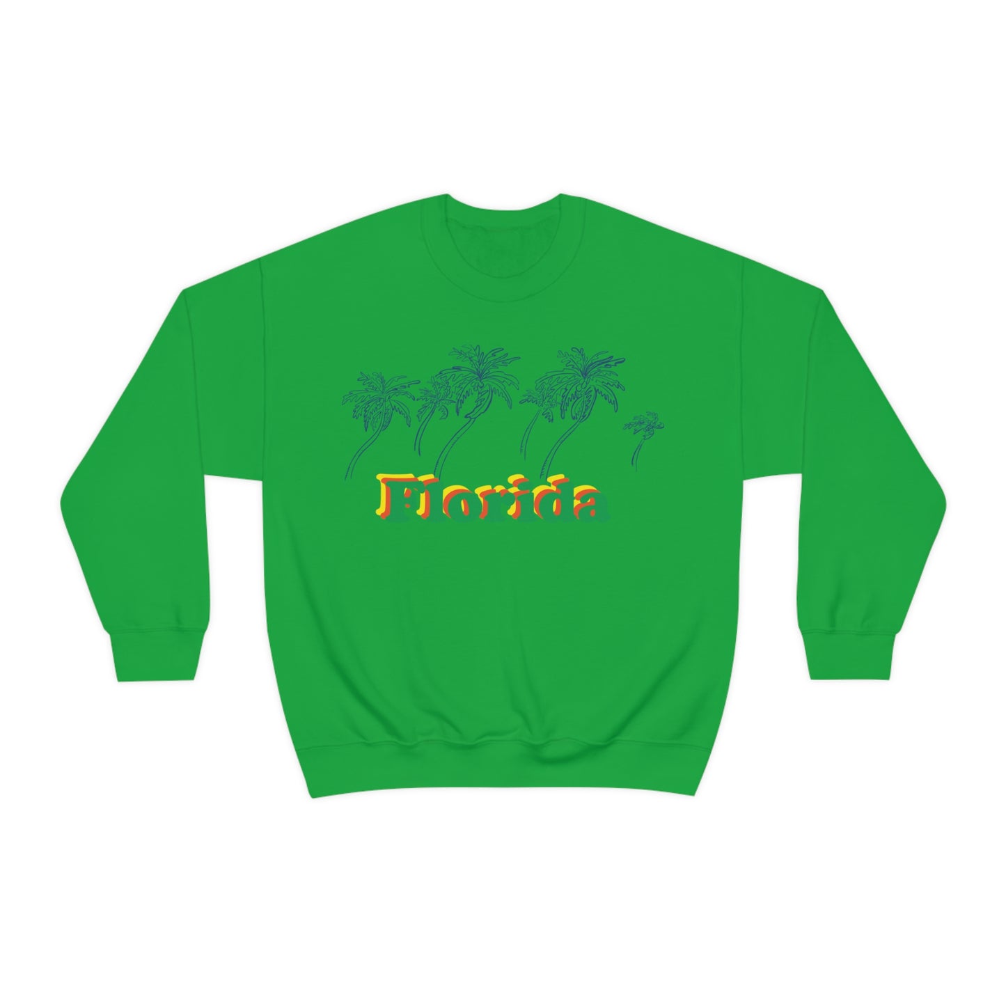 Florida Palm Tree Crewneck Sweatshirt