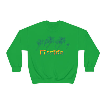 Florida Palm Tree Crewneck Sweatshirt