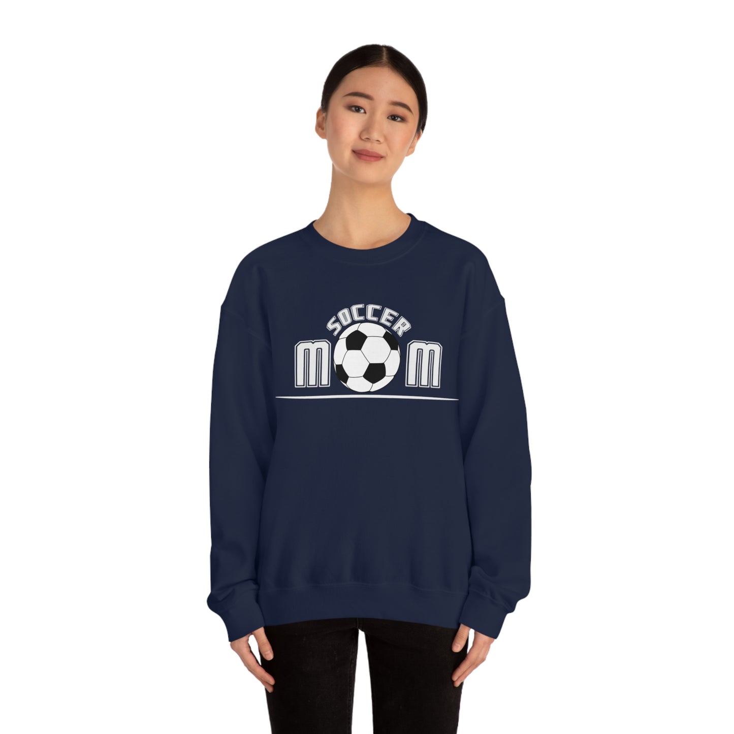 Mom - Soccer Crewneck Sweatshirt