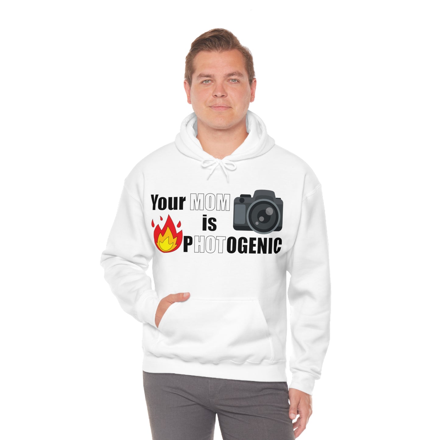 Your Mom is pHOTogenic Hot Hoodie