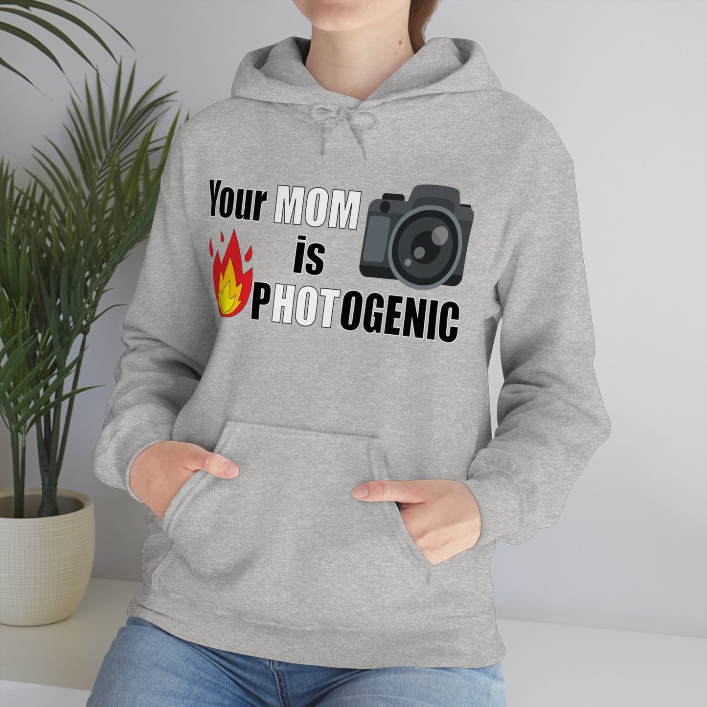 Your Mom is pHOTogenic Hot Hoodie