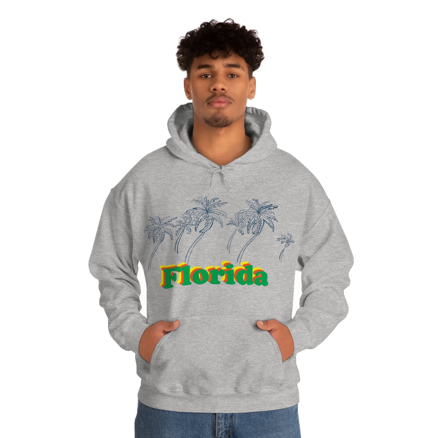 Florida Palm Tree Hoodie