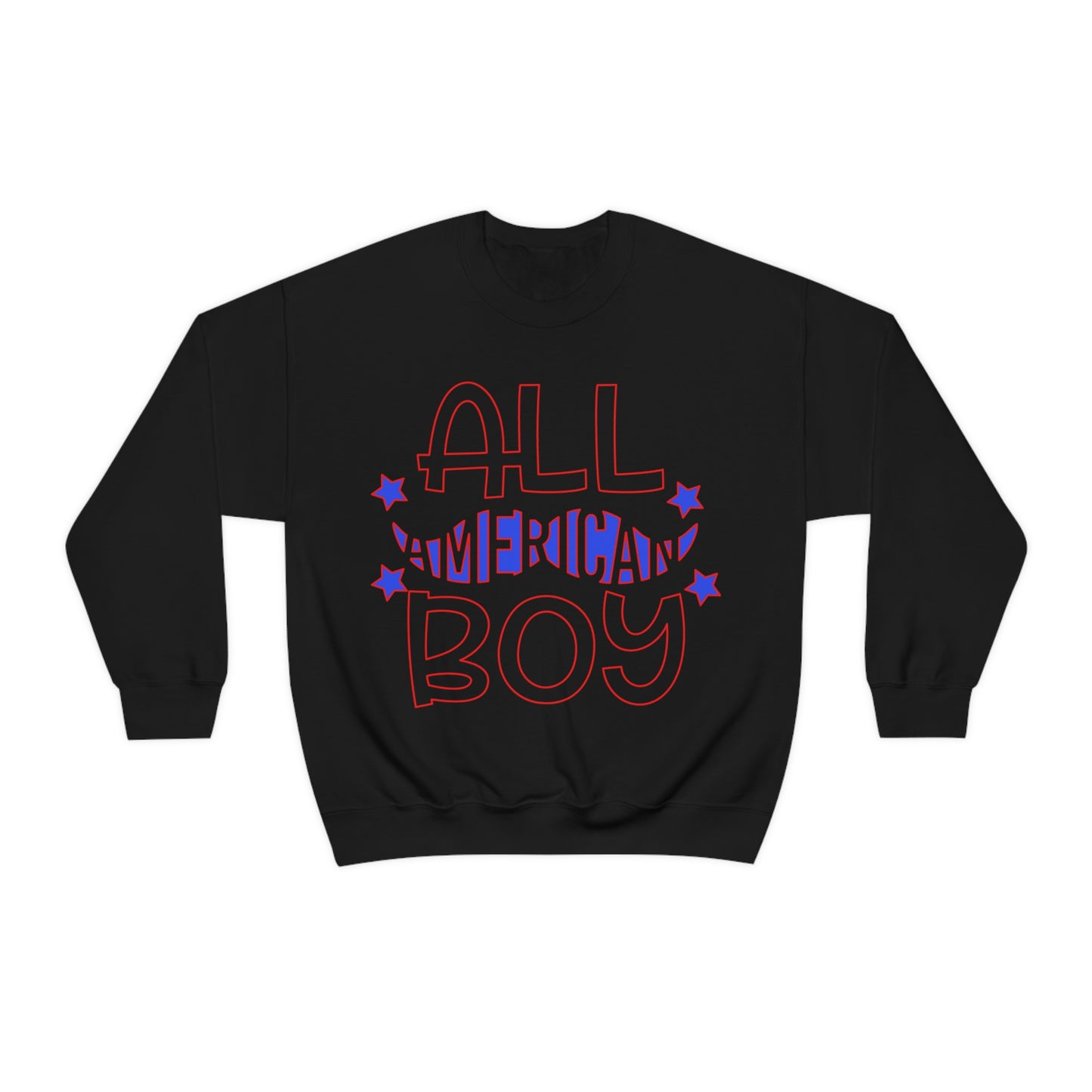 All American boy Crewneck Sweatshirt