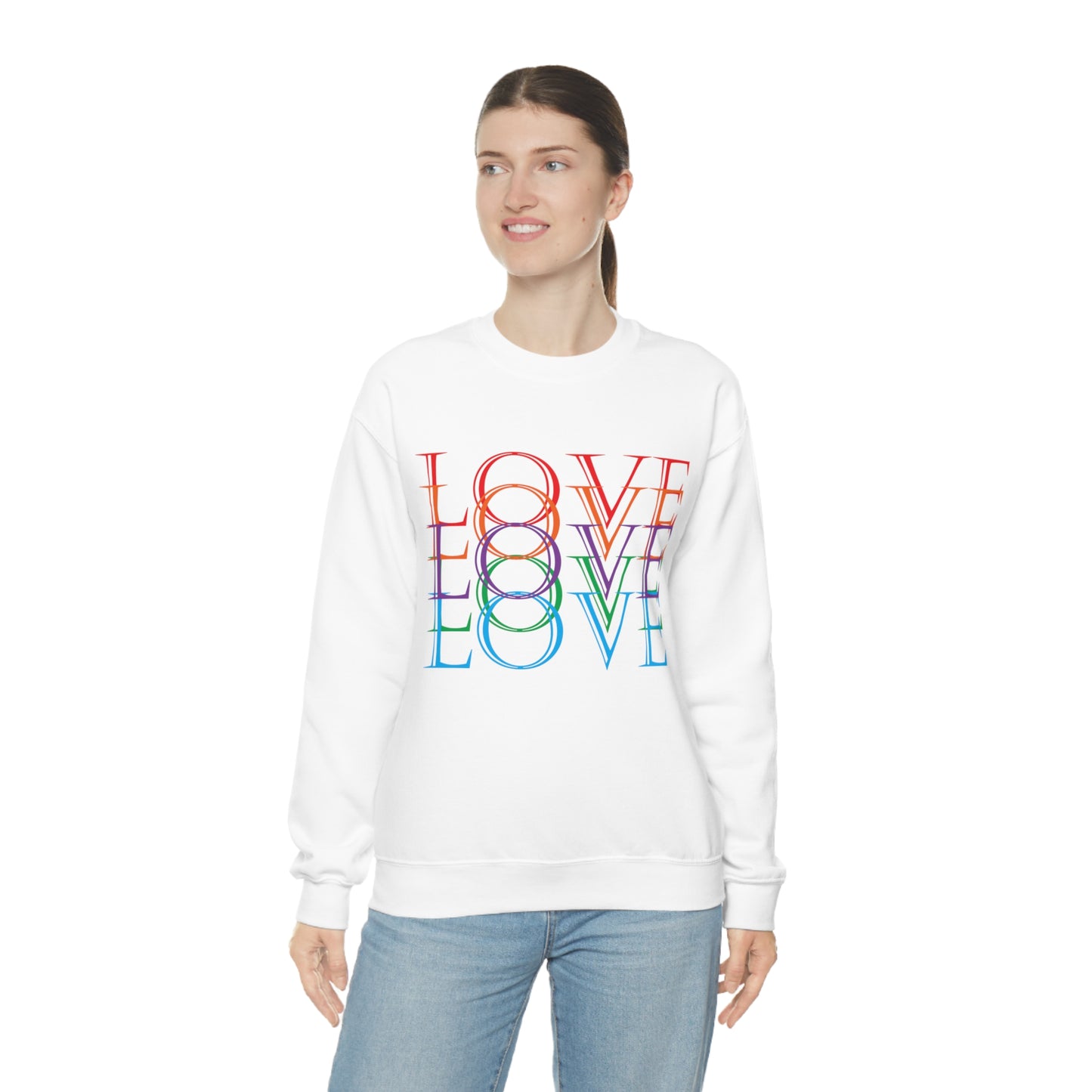 Love in Many Ways Crewneck Sweatshirt