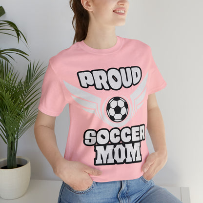 Proud S o c c e r Mom T-Shirt