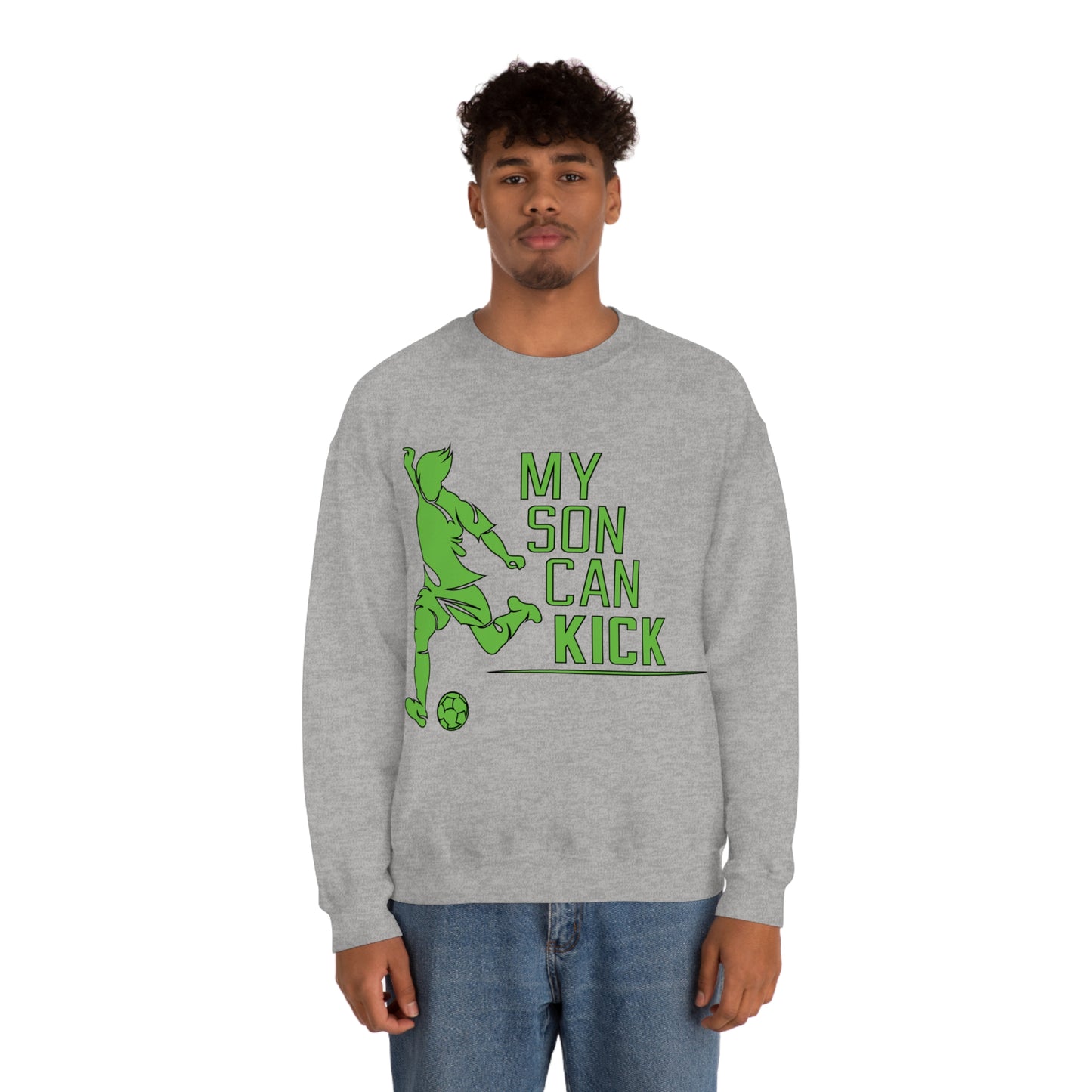 My son kick Crewneck Sweatshirt