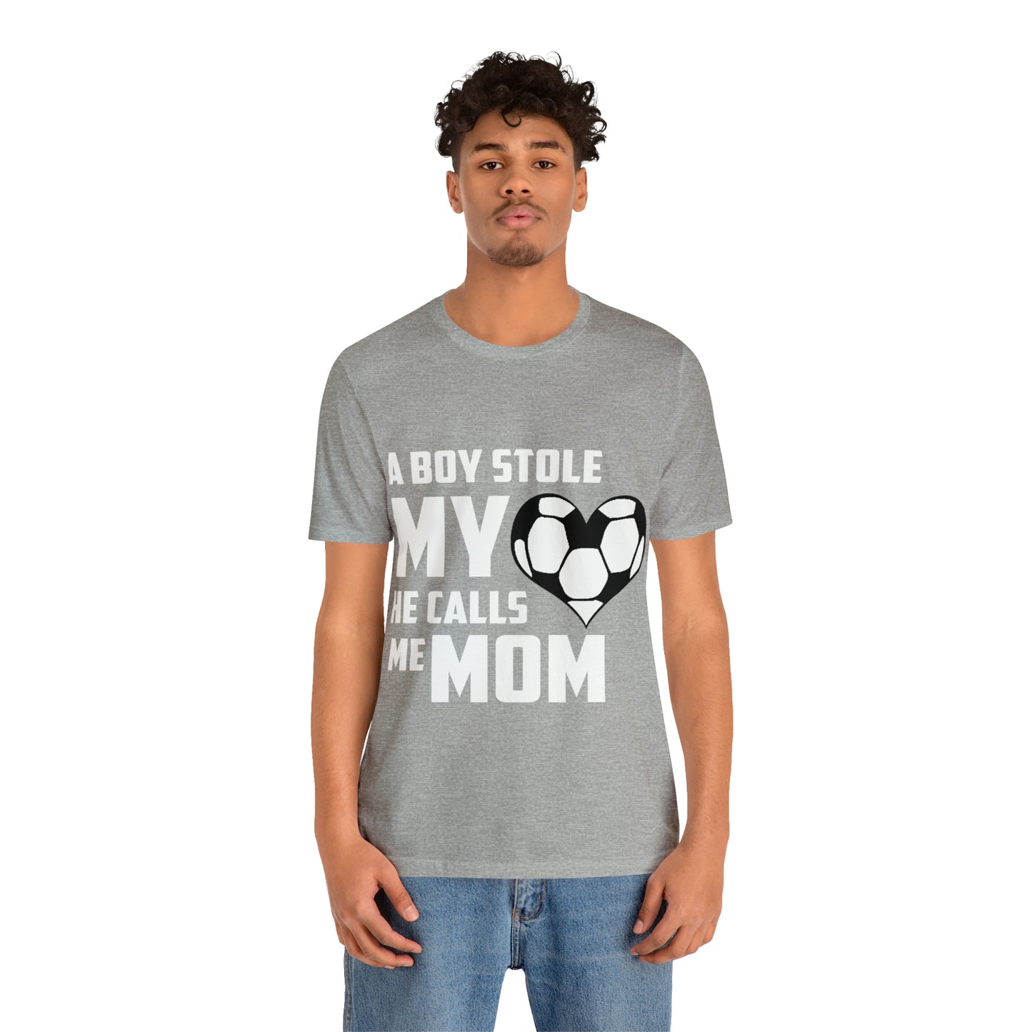 A boy stole my heart he calls me Mom T-Shirt