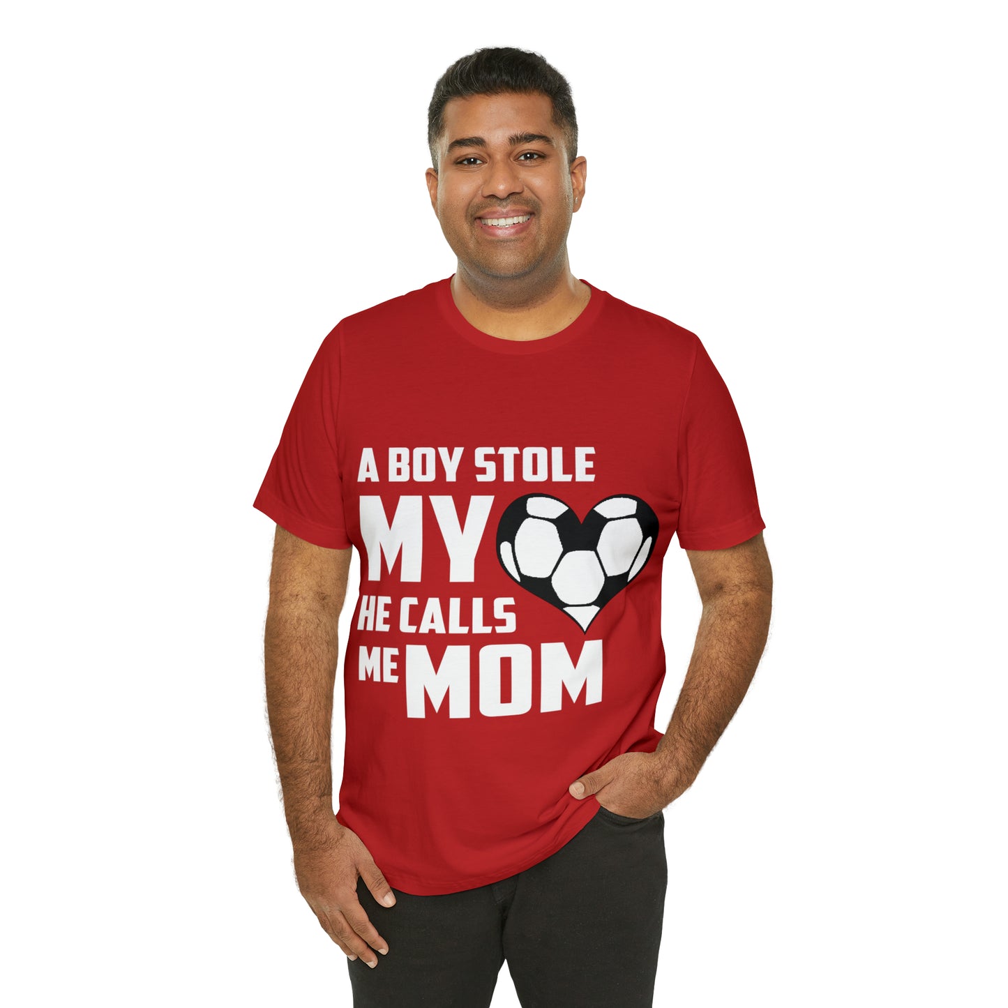 A boy stole my heart he calls me Mom T-Shirt