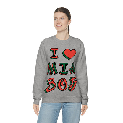 I love MIA 305 Crewneck Sweatshirt