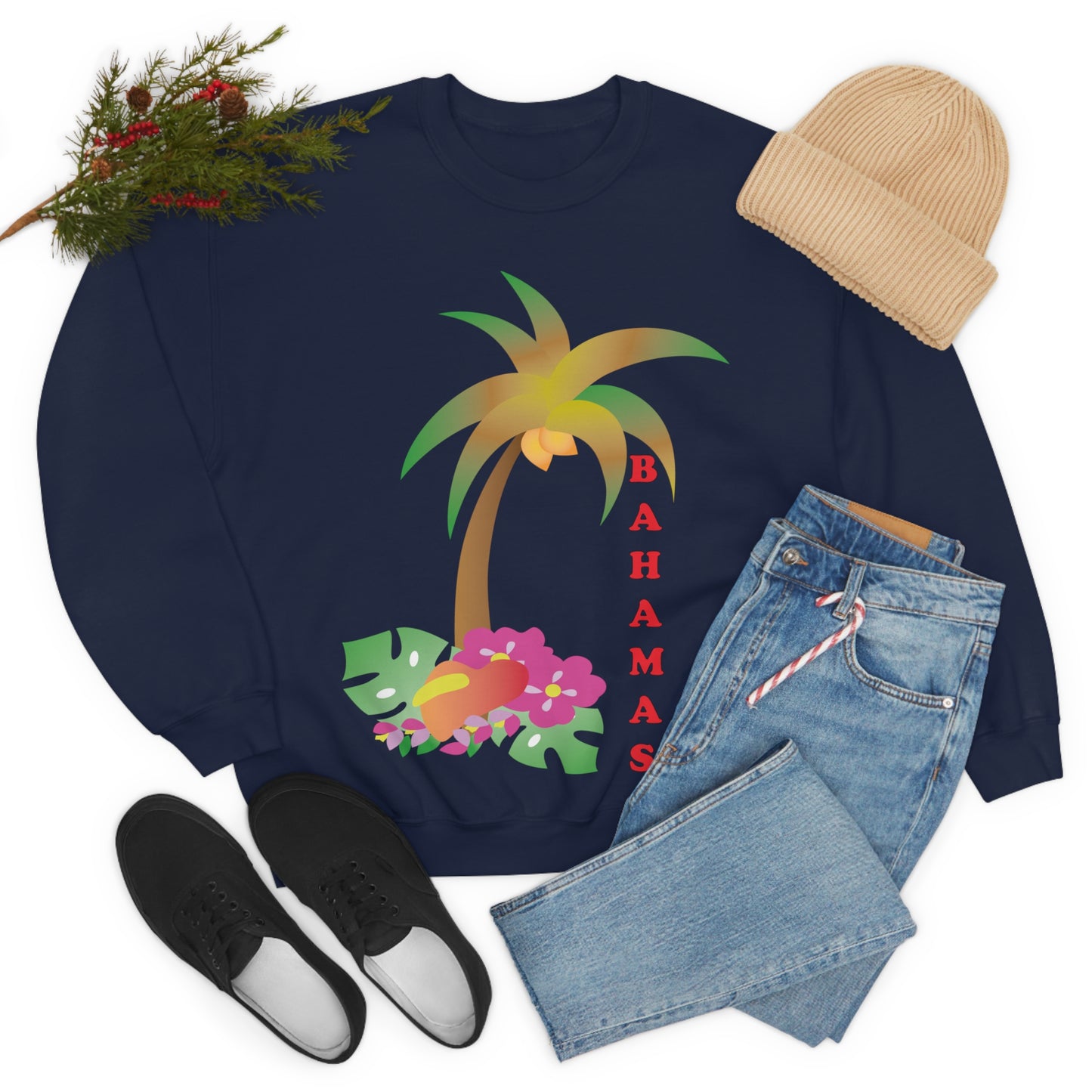 Bahamas Vibe Crewneck Sweatshirt