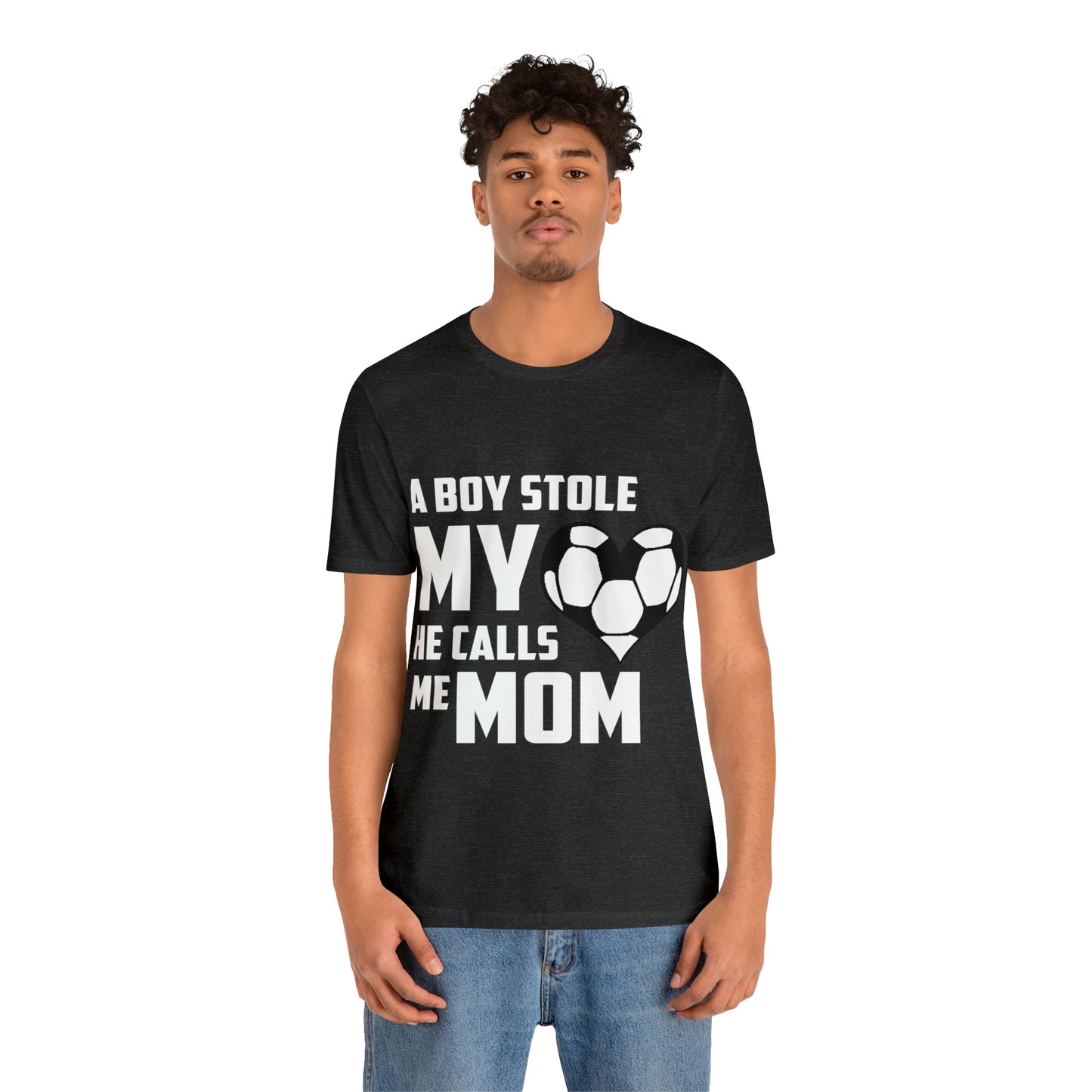 A boy stole my heart he calls me Mom T-Shirt