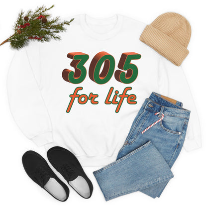 305 for life Crewneck Sweatshirt