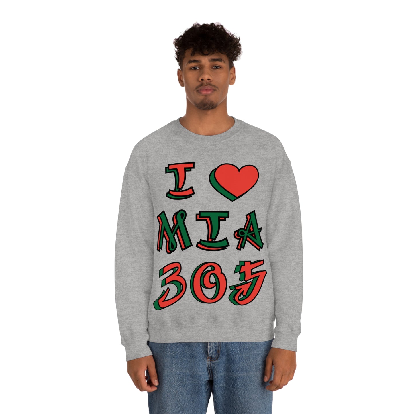 I love MIA 305 Crewneck Sweatshirt