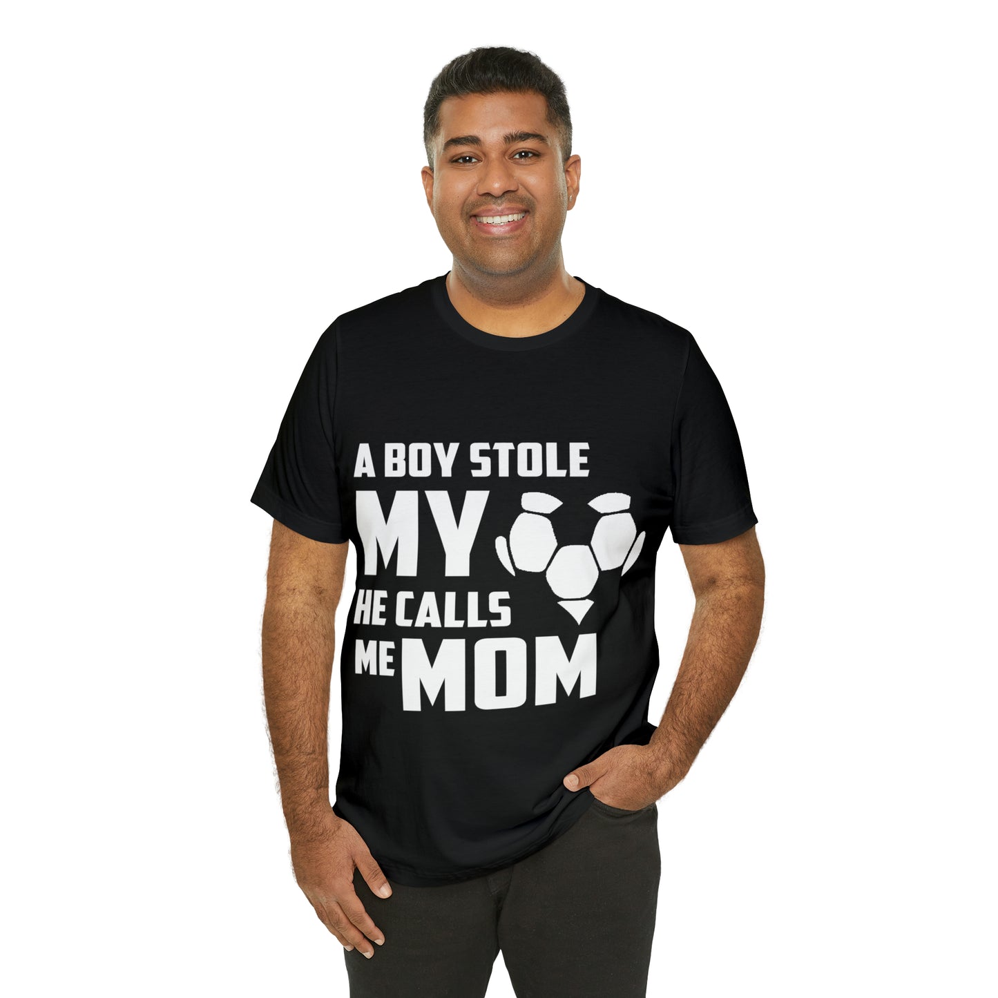 A boy stole my heart he calls me Mom T-Shirt