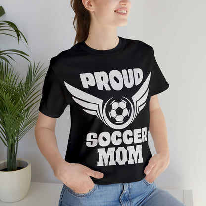 Proud S o c c e r Mom T-Shirt