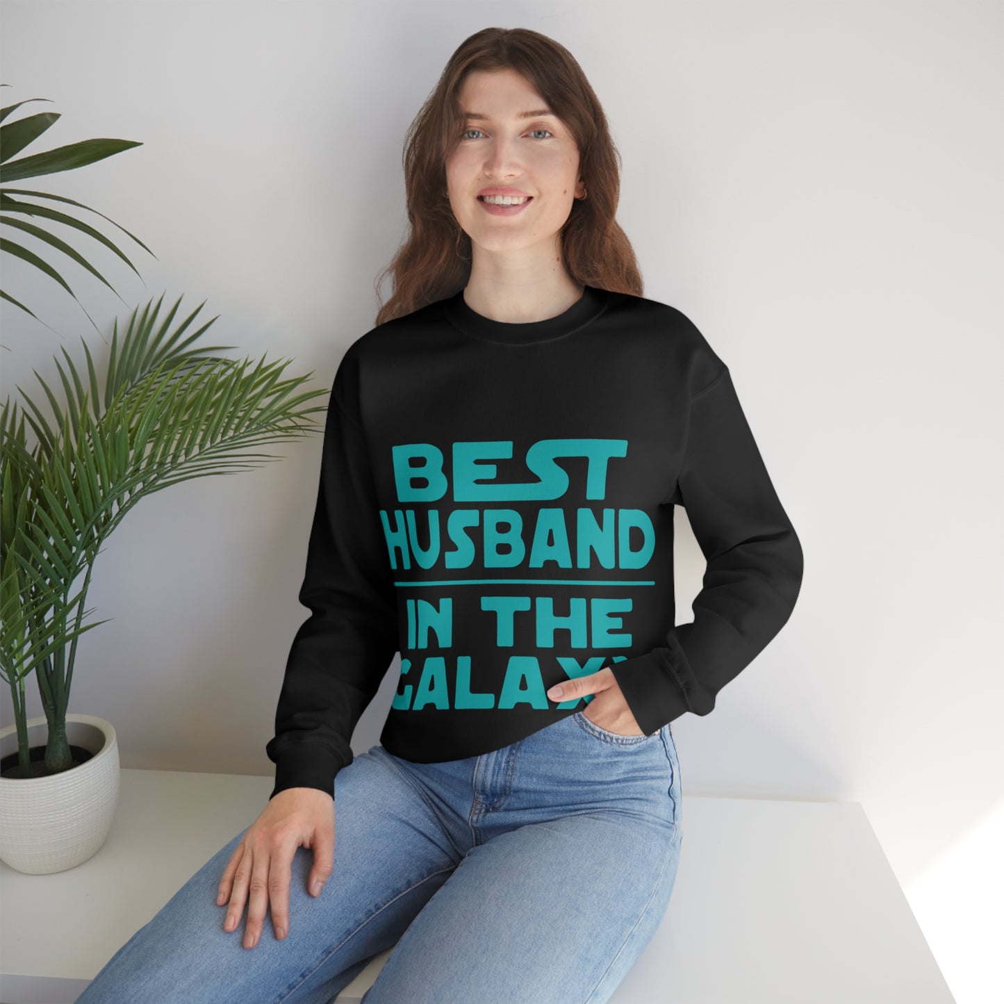 Best Husband in the galaxy Crewneck Sweatshirt