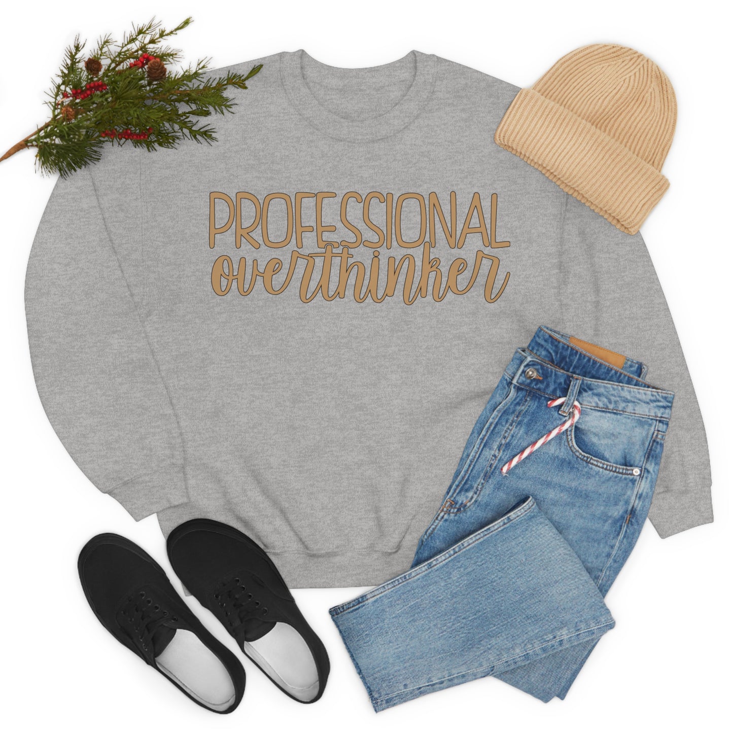 Professional Overthinker Crewneck Sweatshirt