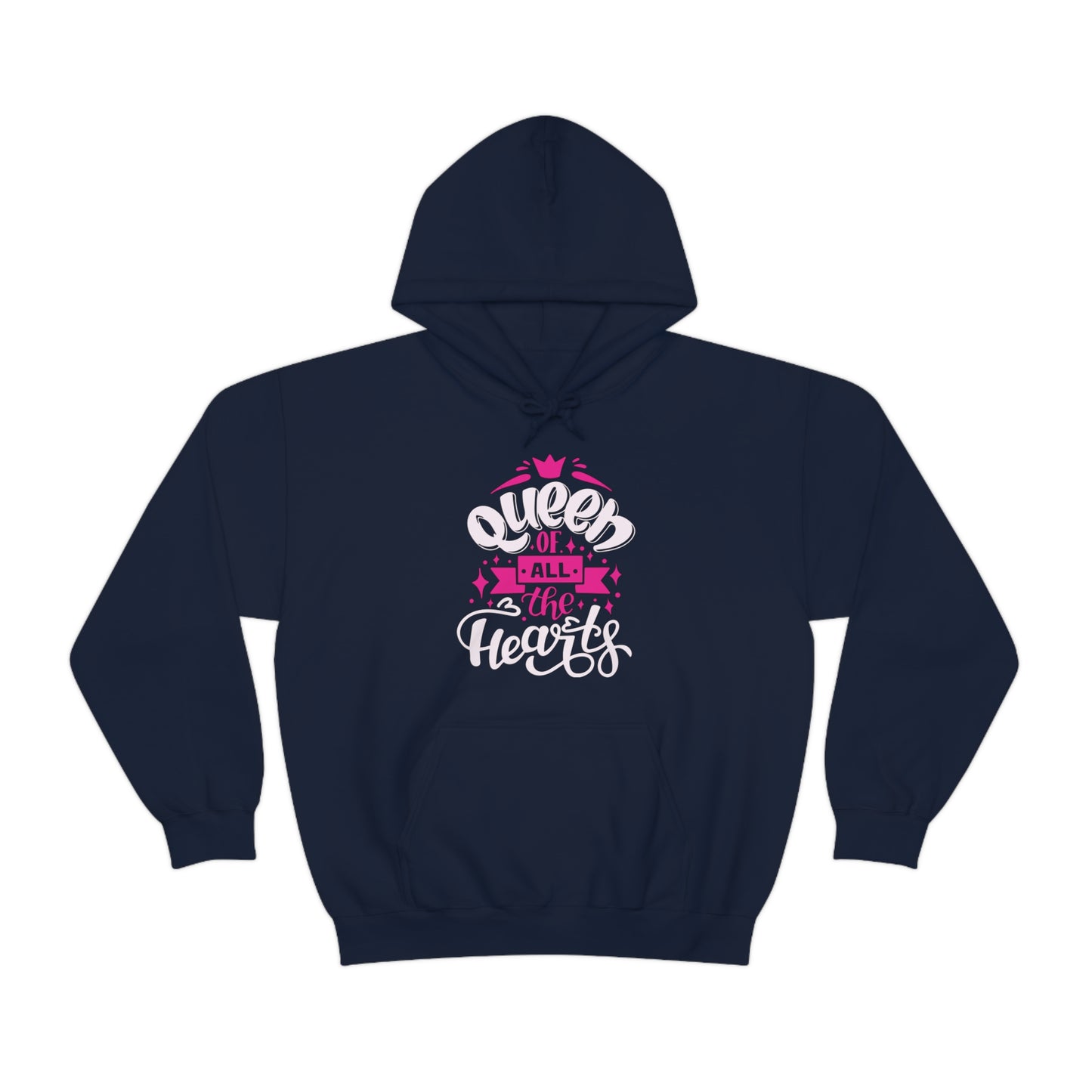 Queen of All The Hearts Hoodie