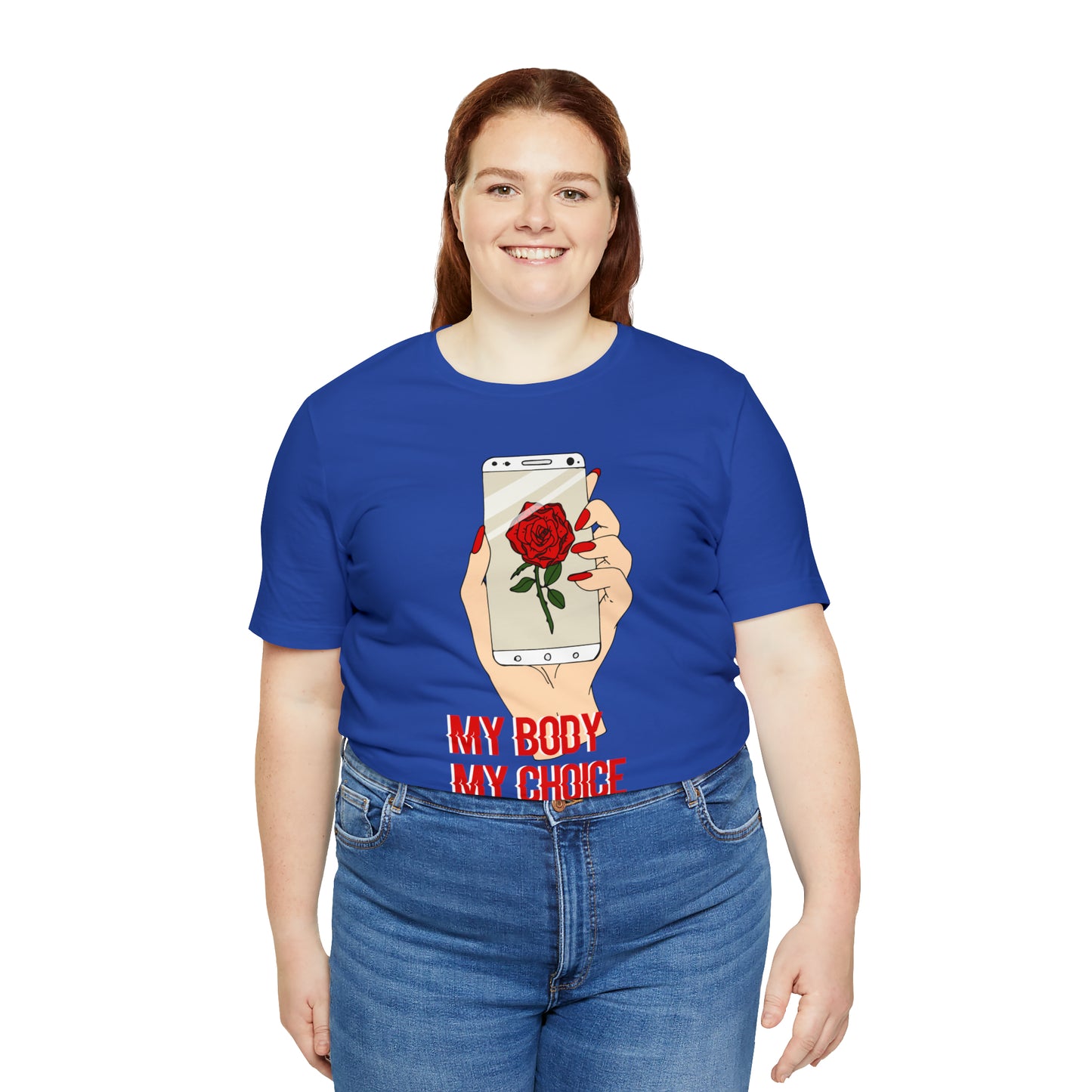 My Body is A Rose its My Choice T-Shirt