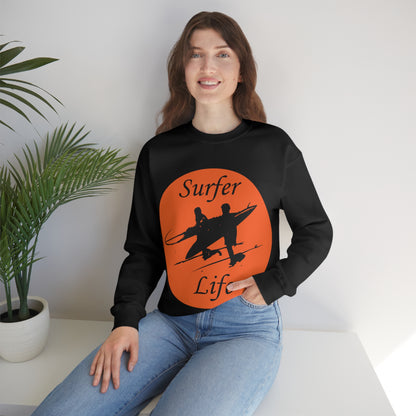 Surfer Life Crewneck Sweatshirt