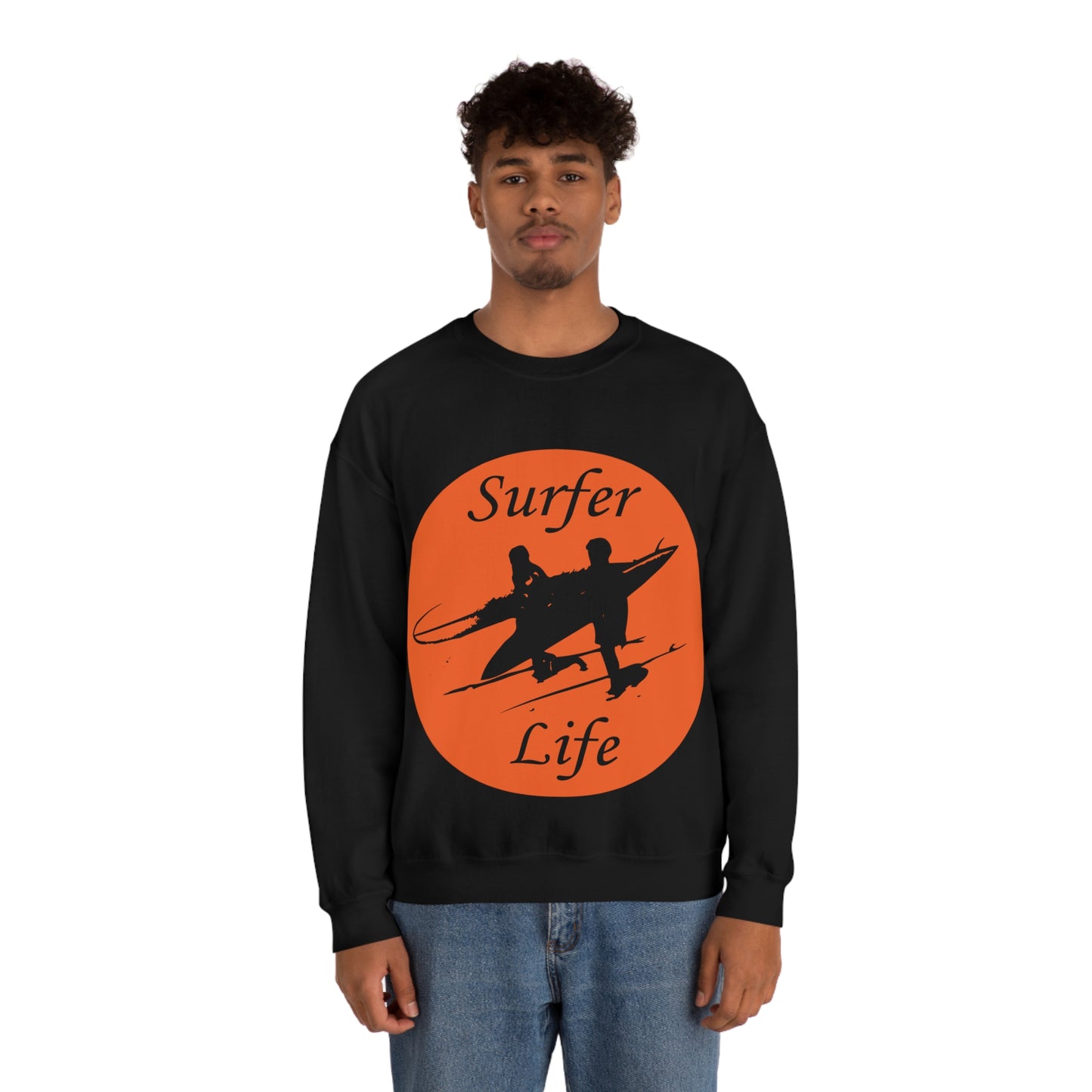 Surfer Life Crewneck Sweatshirt