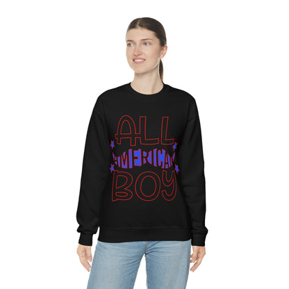 All American boy Crewneck Sweatshirt