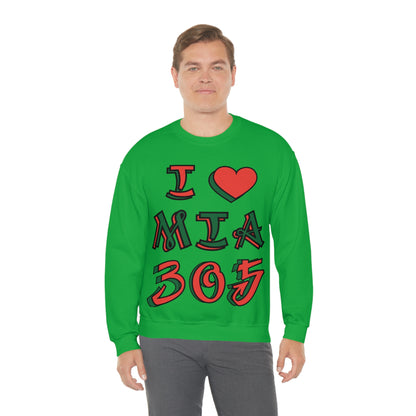 I love MIA 305 Crewneck Sweatshirt