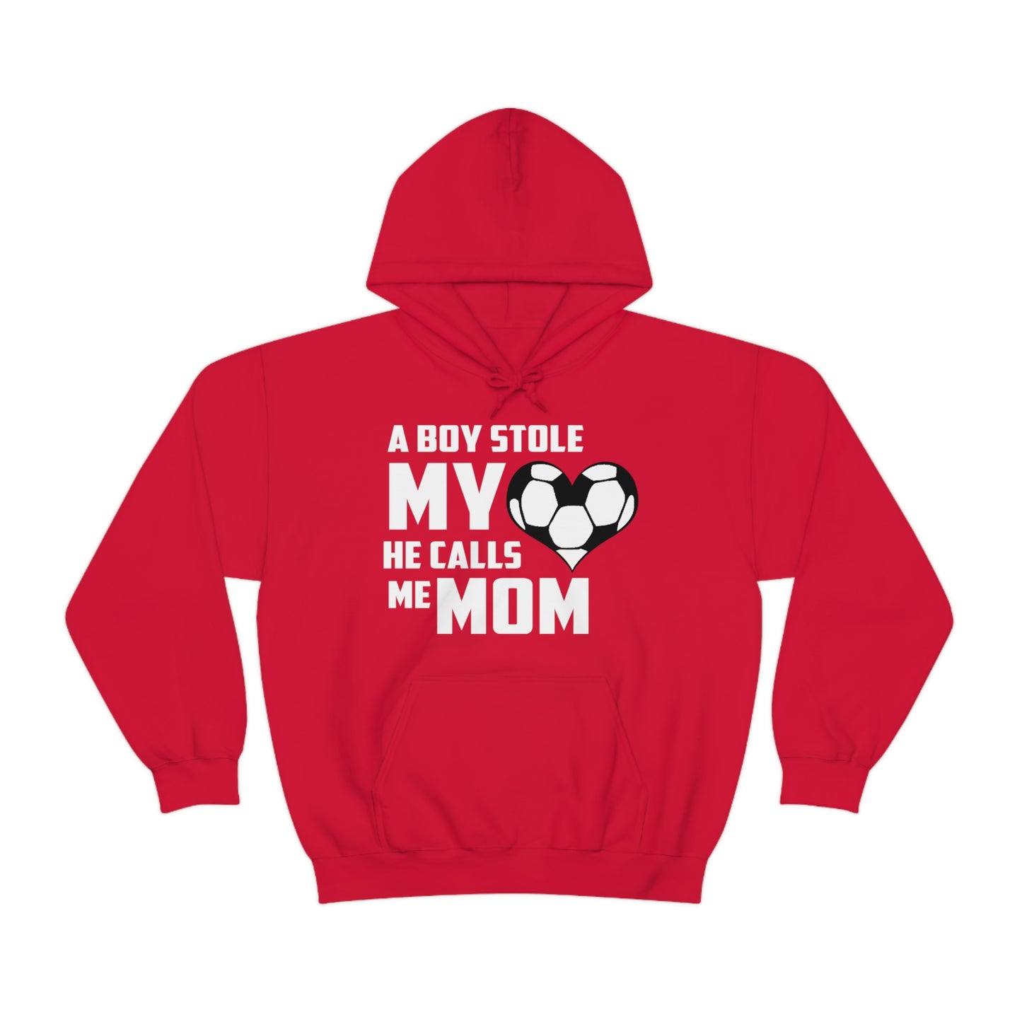 A boy stole my heart he calls me Mom Hoodie