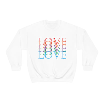 Love in Many Ways Crewneck Sweatshirt