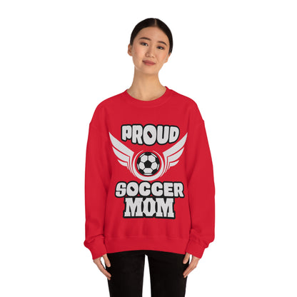 Proud S o c c e r MOM Crewneck Sweatshirt