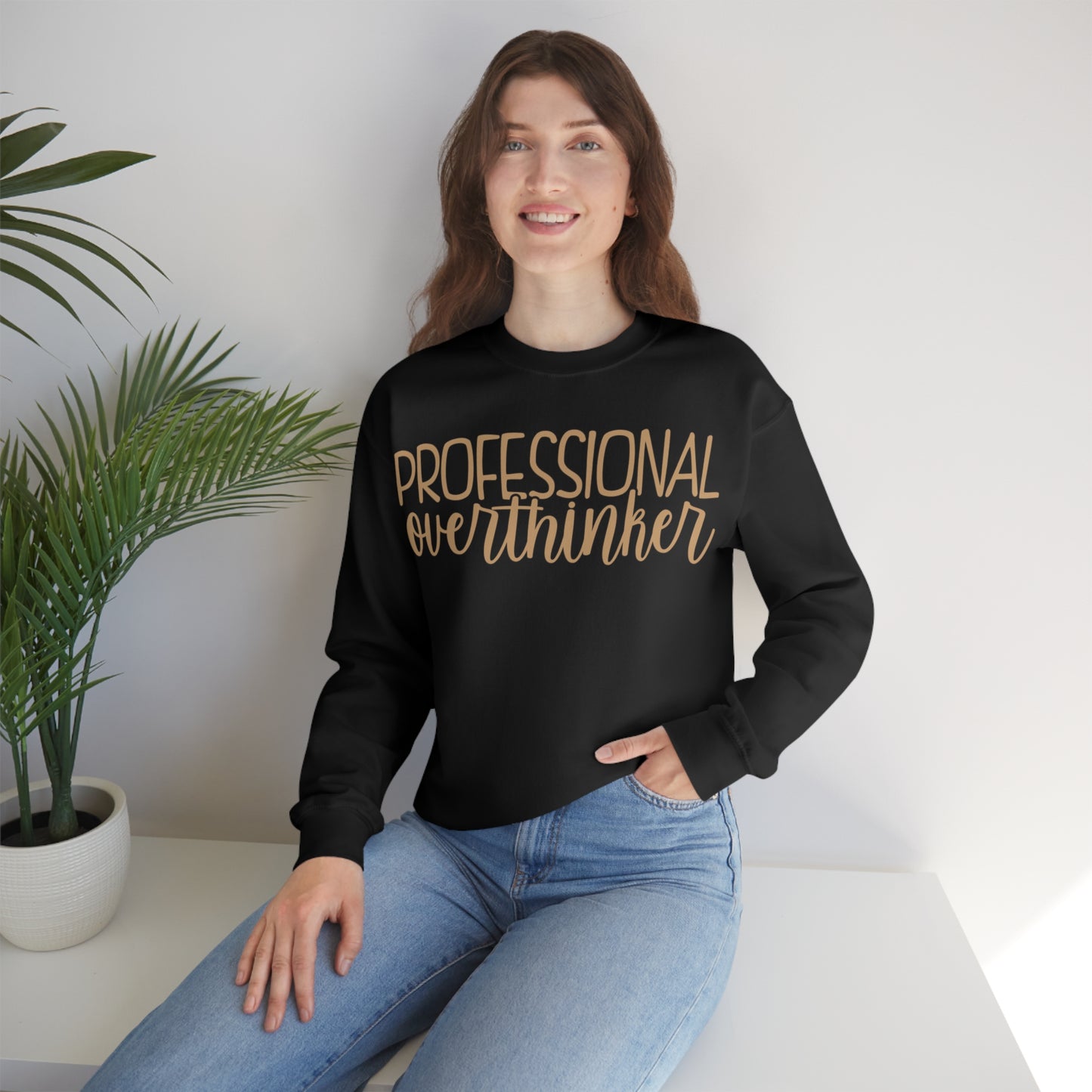 Professional Overthinker Crewneck Sweatshirt