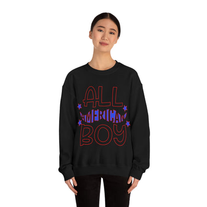 All American boy Crewneck Sweatshirt