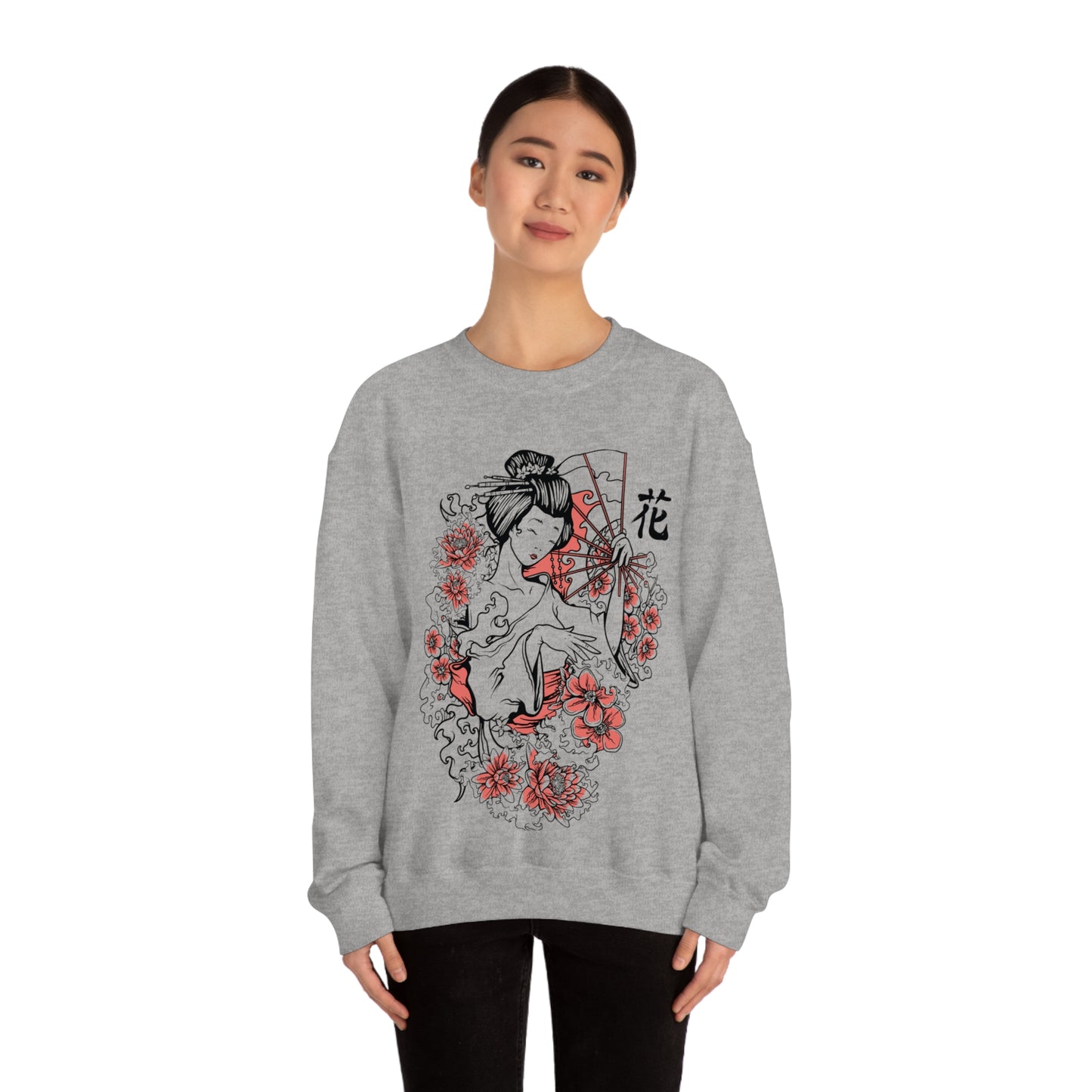 Japanese Goddess Crewneck Sweatshirt