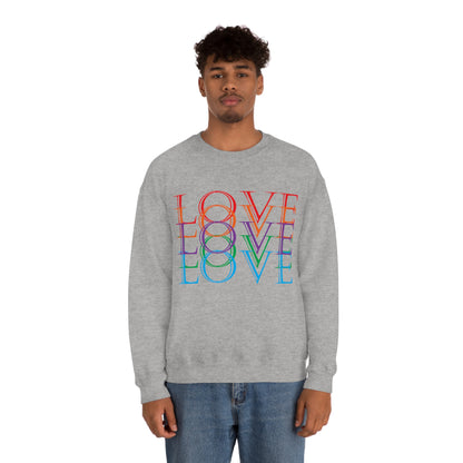 Love in Many Ways Crewneck Sweatshirt