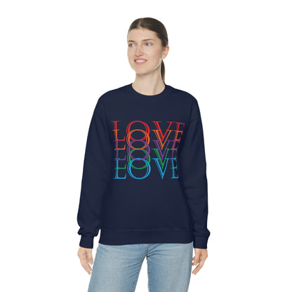 Love in Many Ways Crewneck Sweatshirt