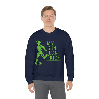 My son kick Crewneck Sweatshirt