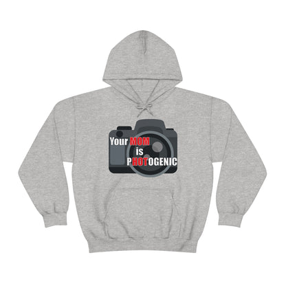 Your Mom is pHOTogenic Camera Hoodie