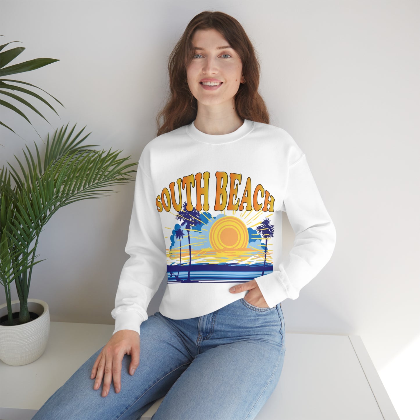 South Beach Crewneck Sweatshirt