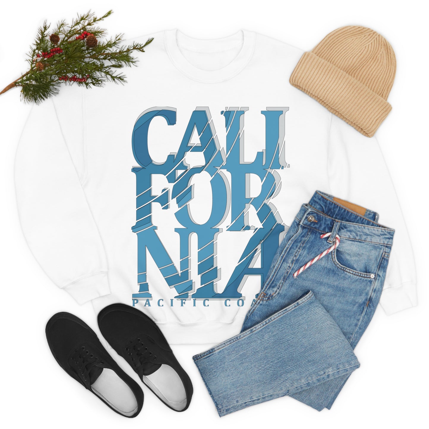 California Pacific Coast Crewneck Sweatshirt