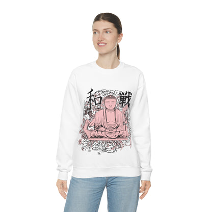 Pink Buddha Crewneck Sweatshirt