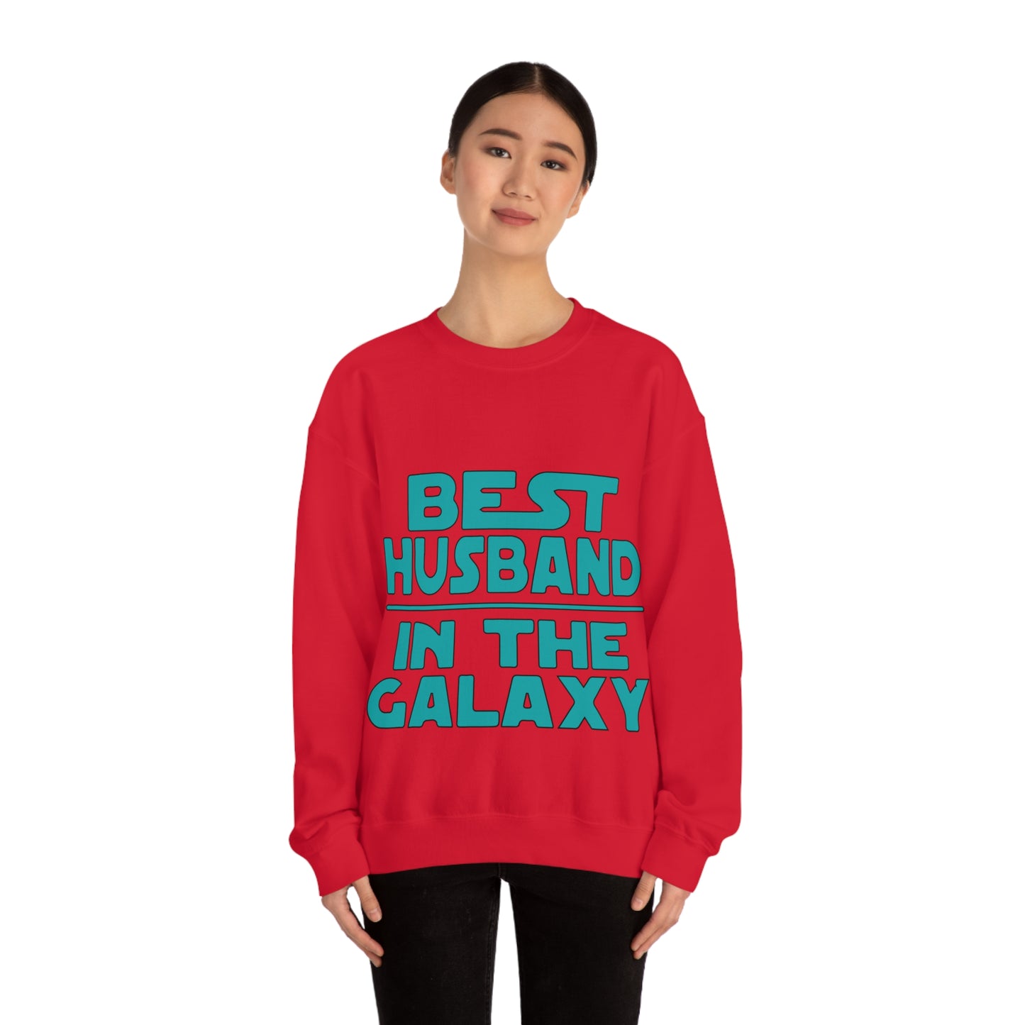 Best Husband in the galaxy Crewneck Sweatshirt